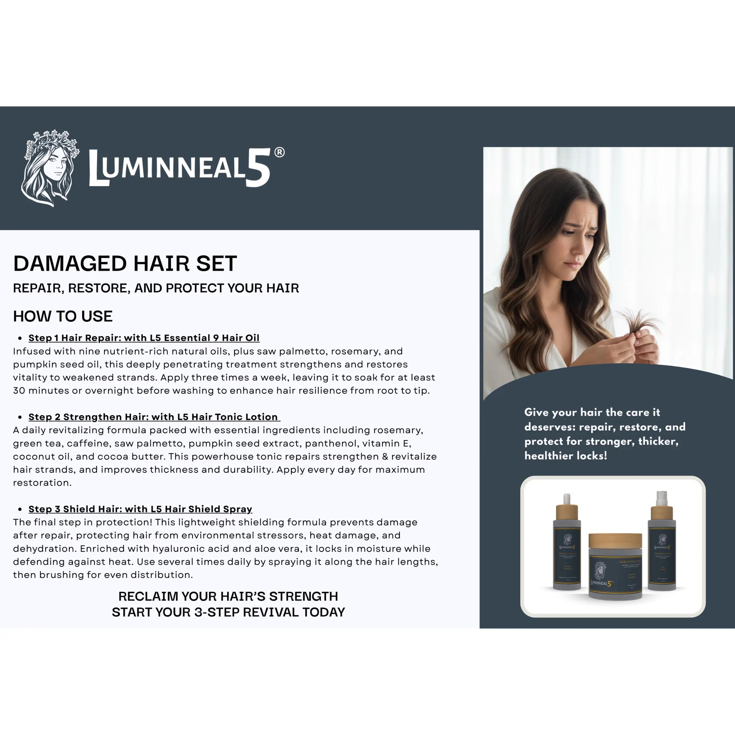  Damaged hair Set Hair-Tonic vpwvuf-su.myshopify.com